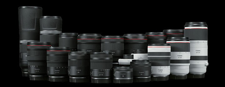 Canon-rf-lens-collection