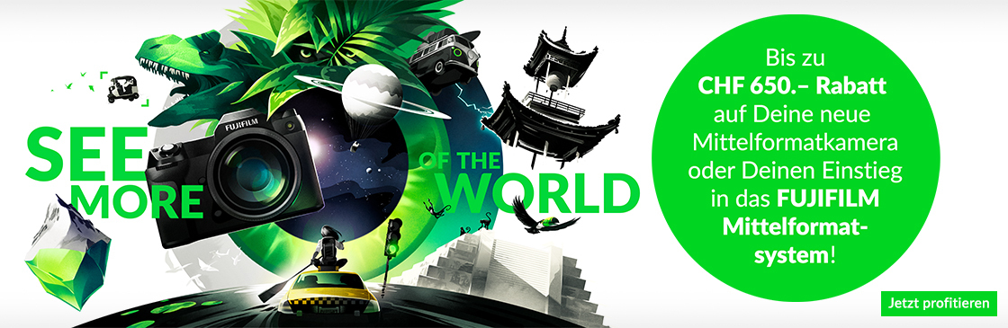 GFX-Kampagne «SEE MORE OF THE WORLD»